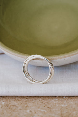 The 'Together' Ring Recycled Silver