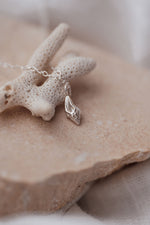 Fine Silver Sea Shell Necklace