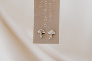 ‘Bloom’ Silver Tourmaline Studs