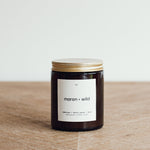 'Tuberose, White Peony and Musk' Scented Candle