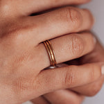 'Buttercup' Gold Filled Stacking Ring Set