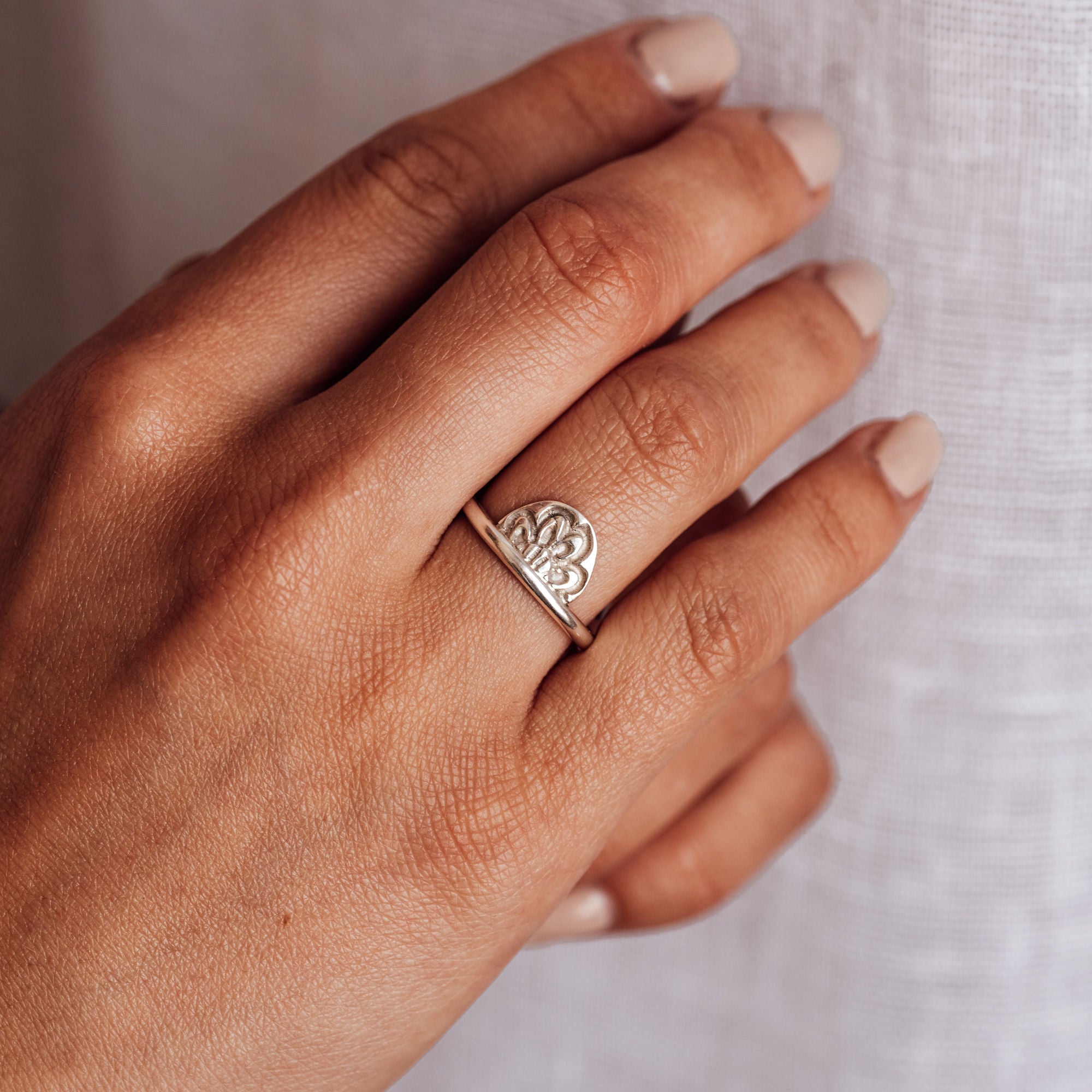 'Bohème' Silver Statement Ring