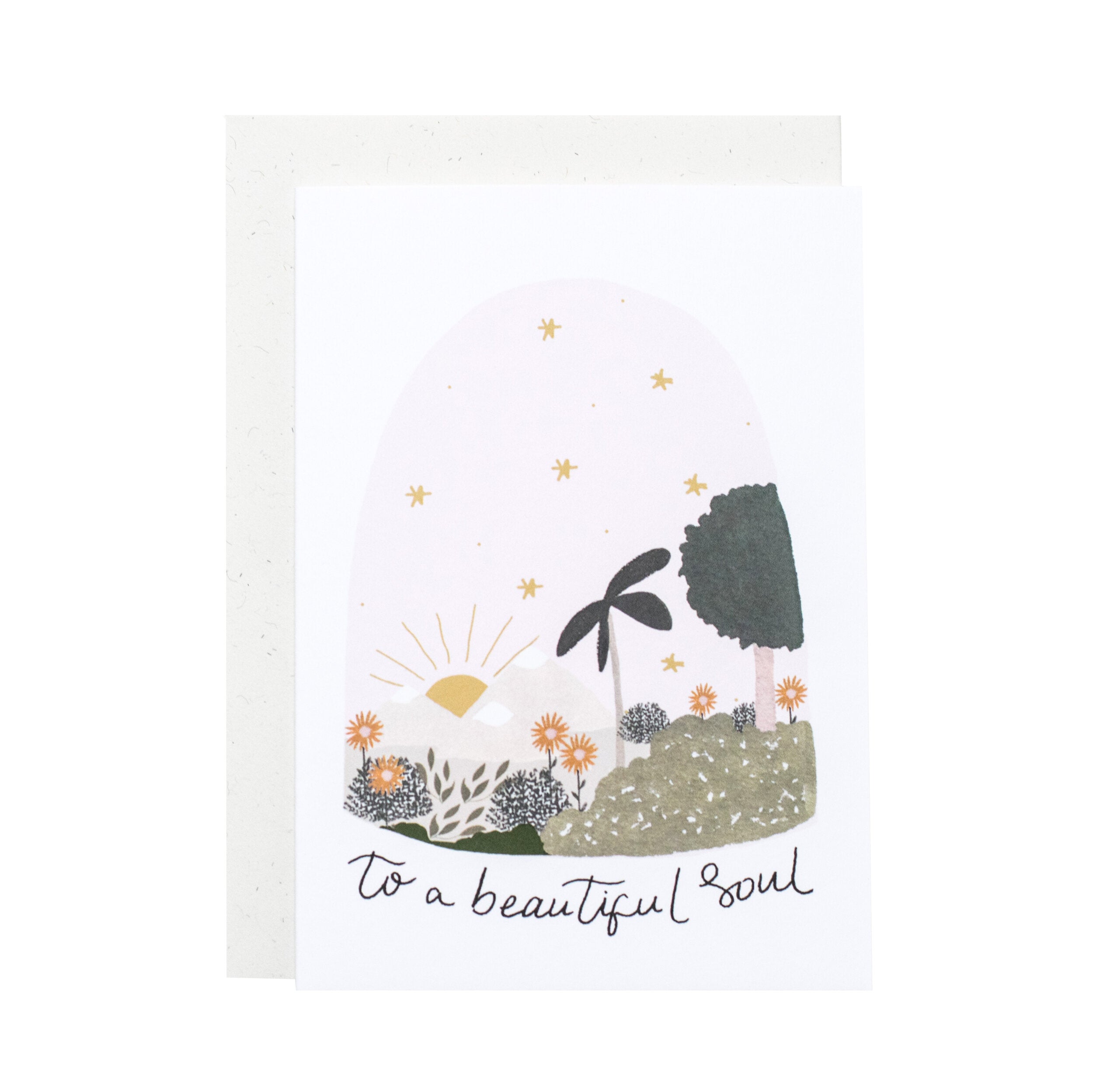 'Beautiful Soul' Greetings Card