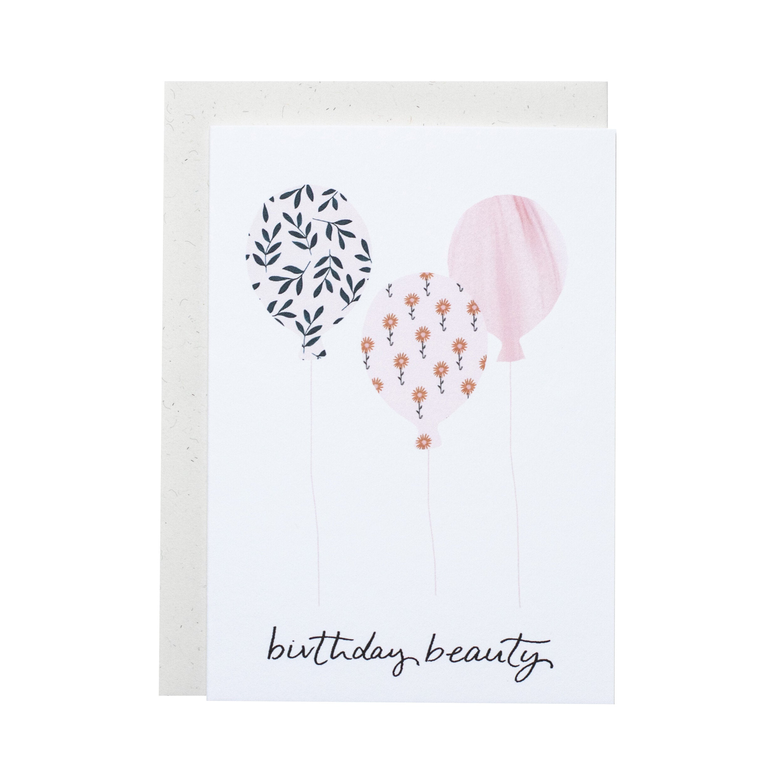 'Birthday Beauty' Greetings Card