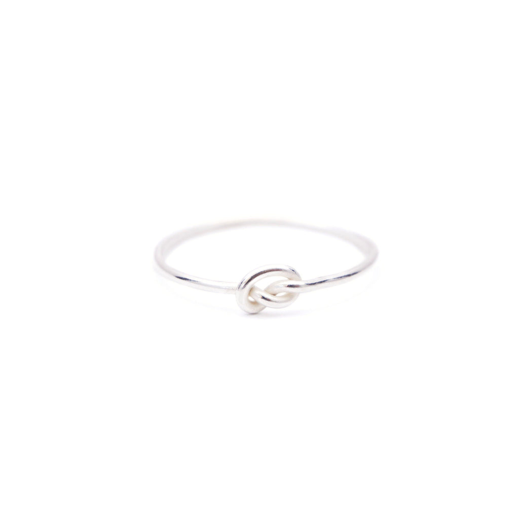 Love and Friendship Knot Ring