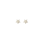 Simple Star Sterling Silver Studs