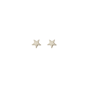 Simple Star Sterling Silver Studs